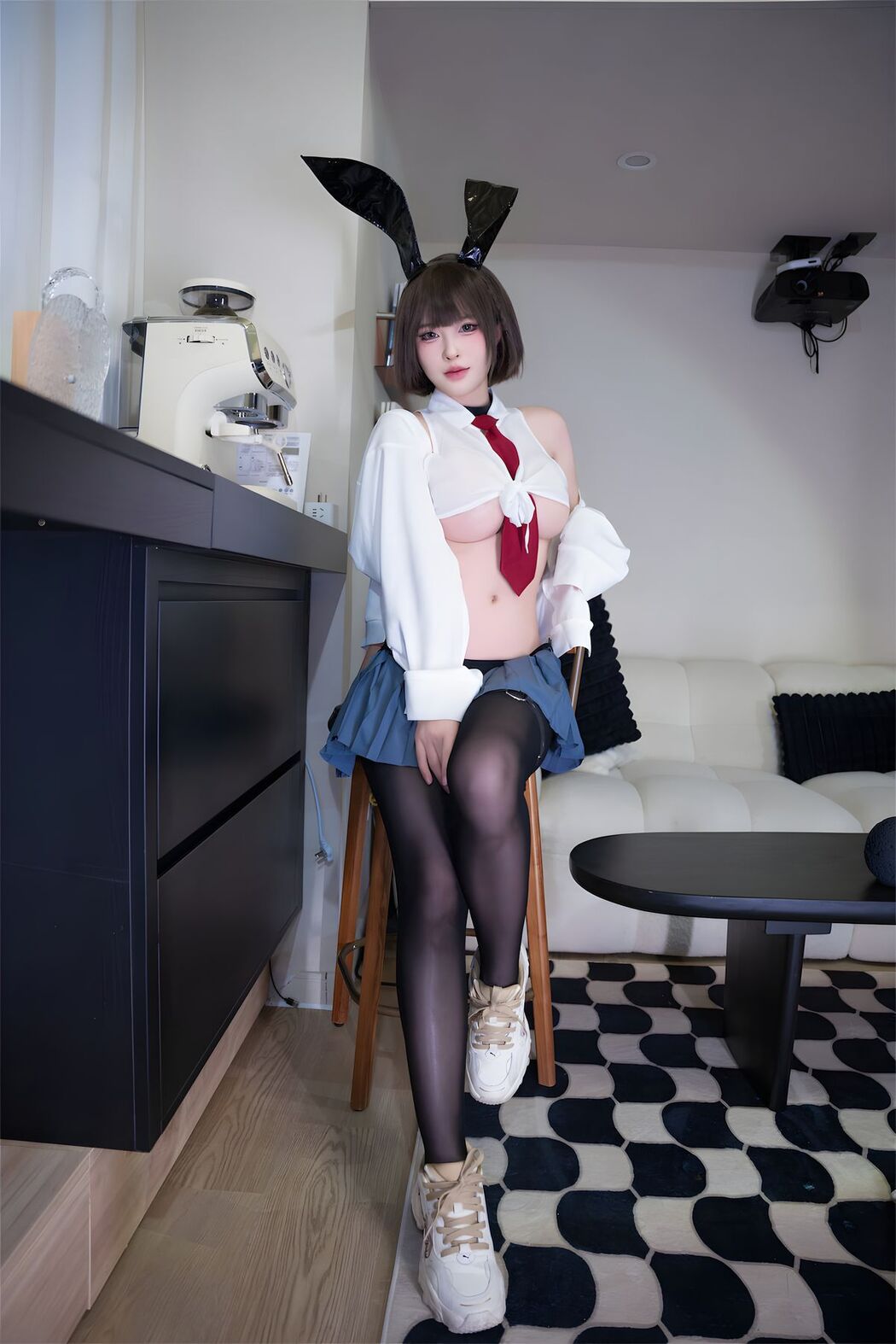 Coser@清水由乃 – JK兔女郎 (60P)