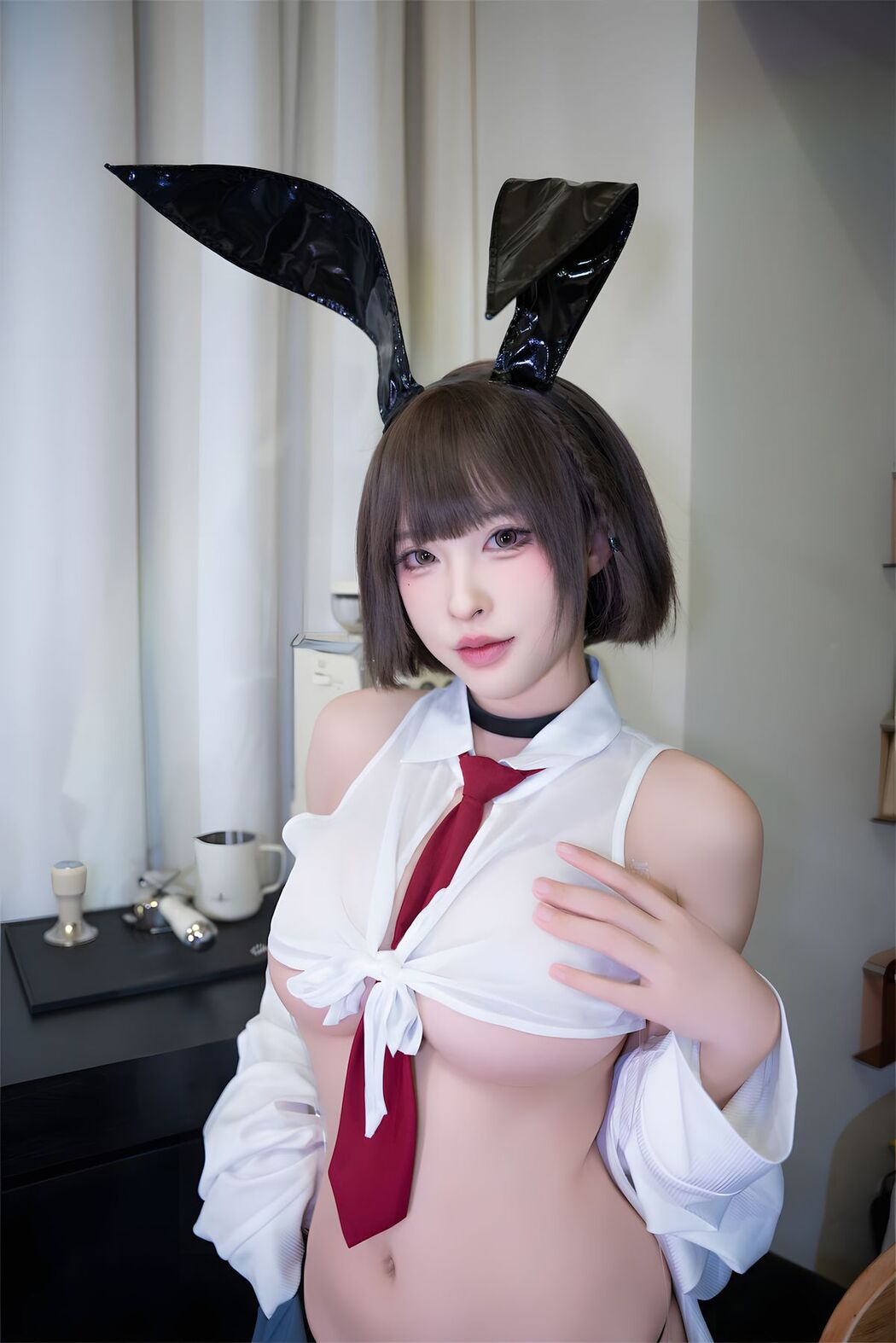Coser@清水由乃 – JK兔女郎 (60P)