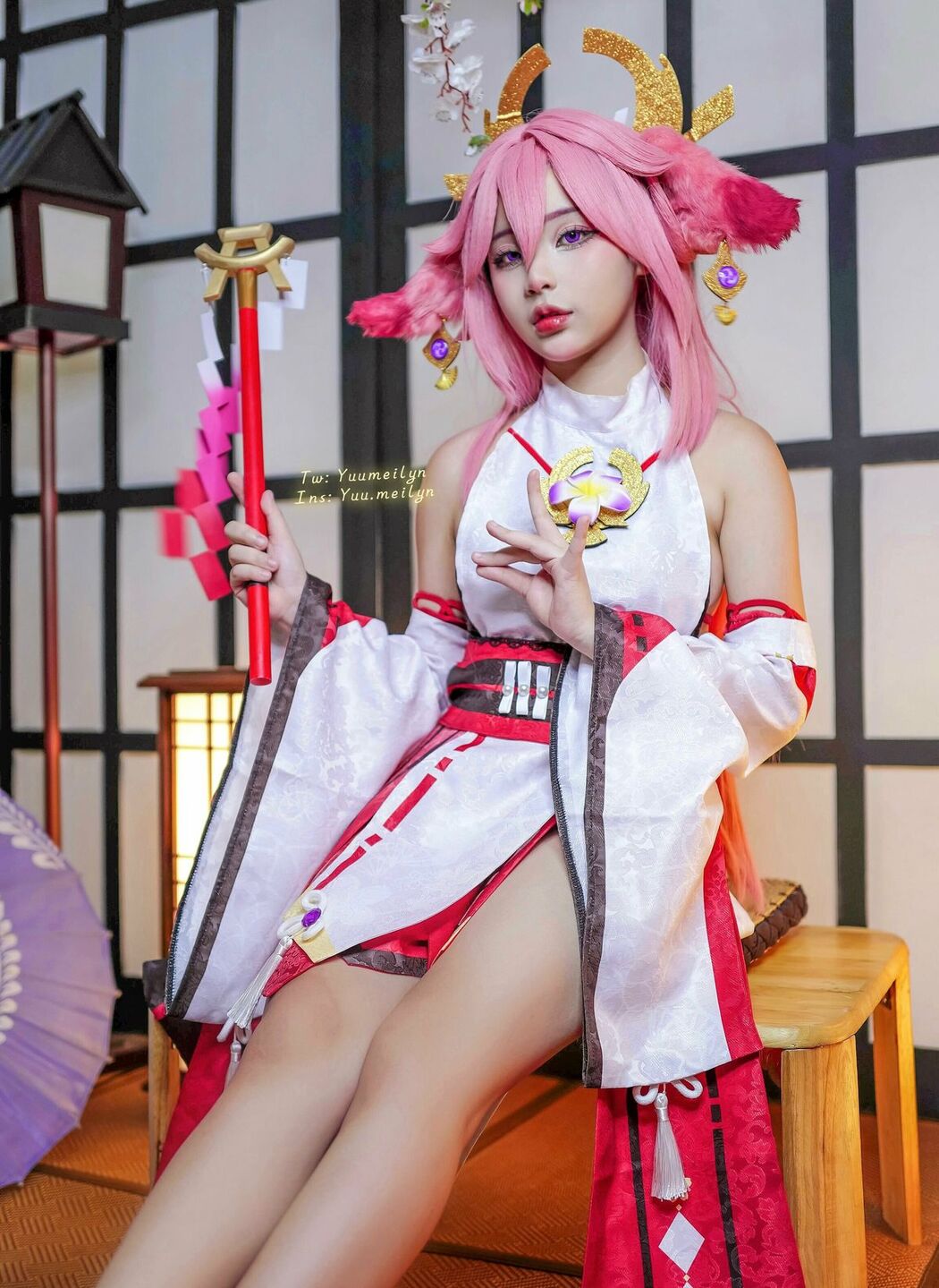 Coser@linhi_cute yuumeilyn – 八重神子 (54P – 6V)
