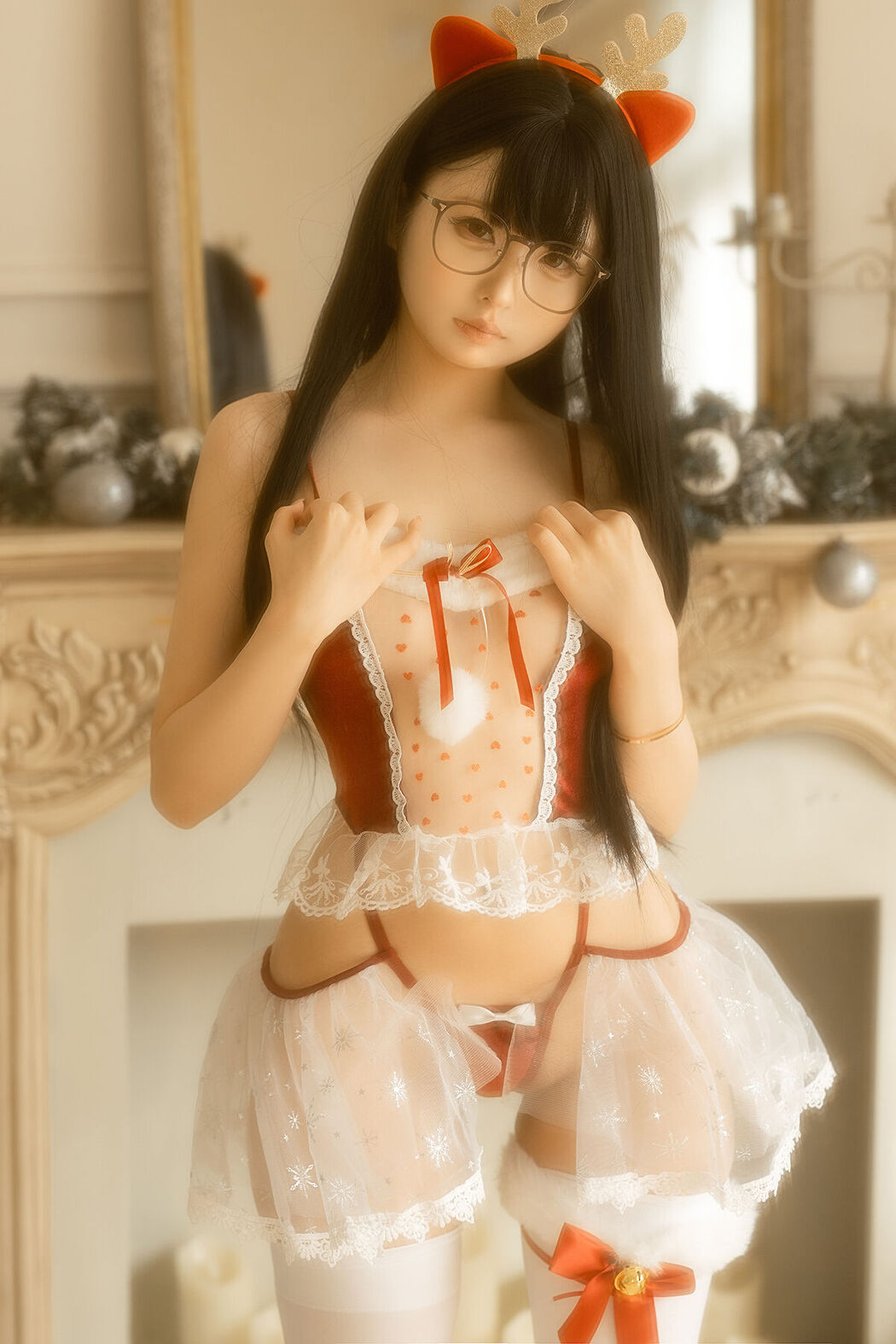 Coser@幼水铃衣 – 圣诞小鹿 (81P) Cover Photo