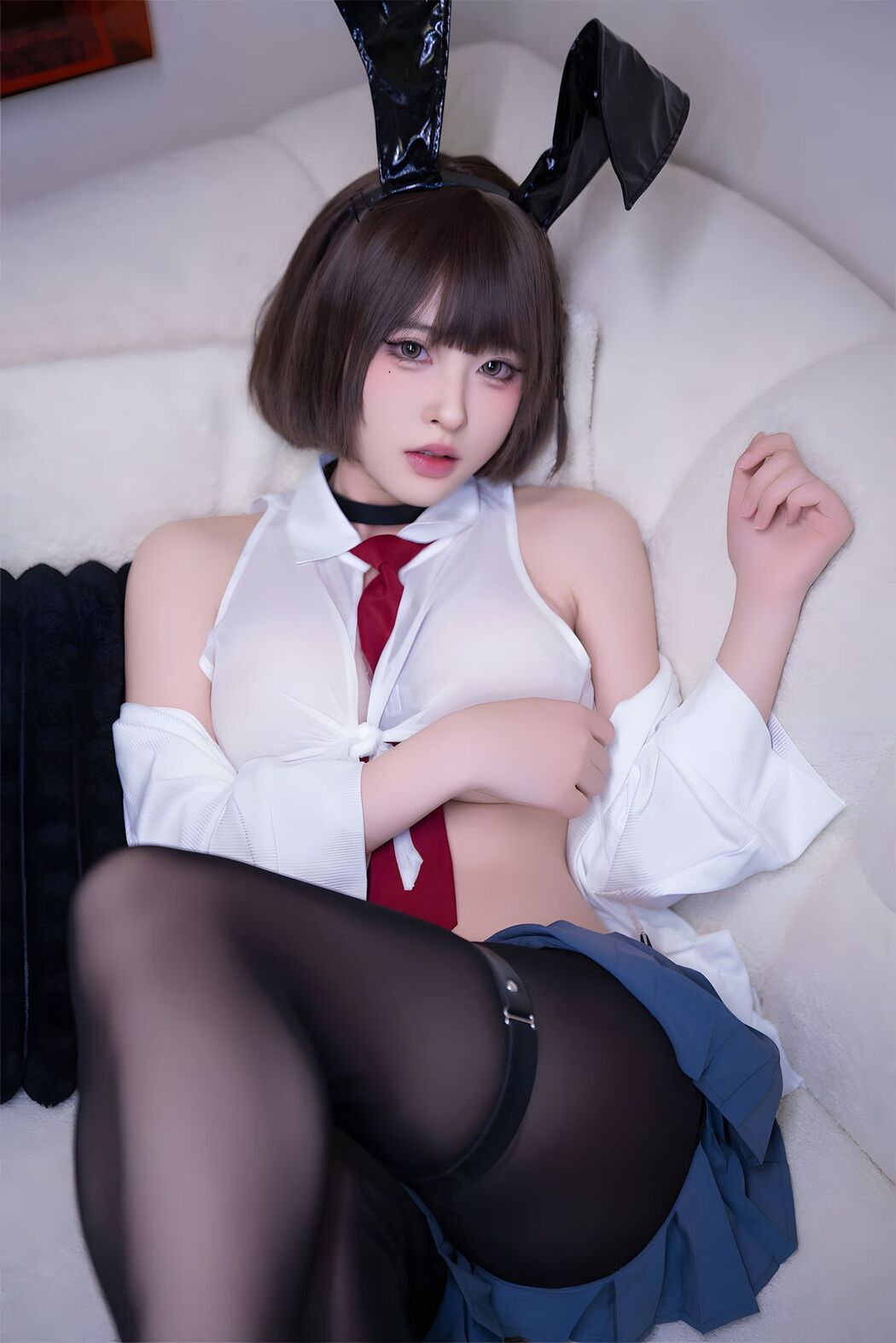 Coser@清水由乃 – JK兔女郎 (60P)
