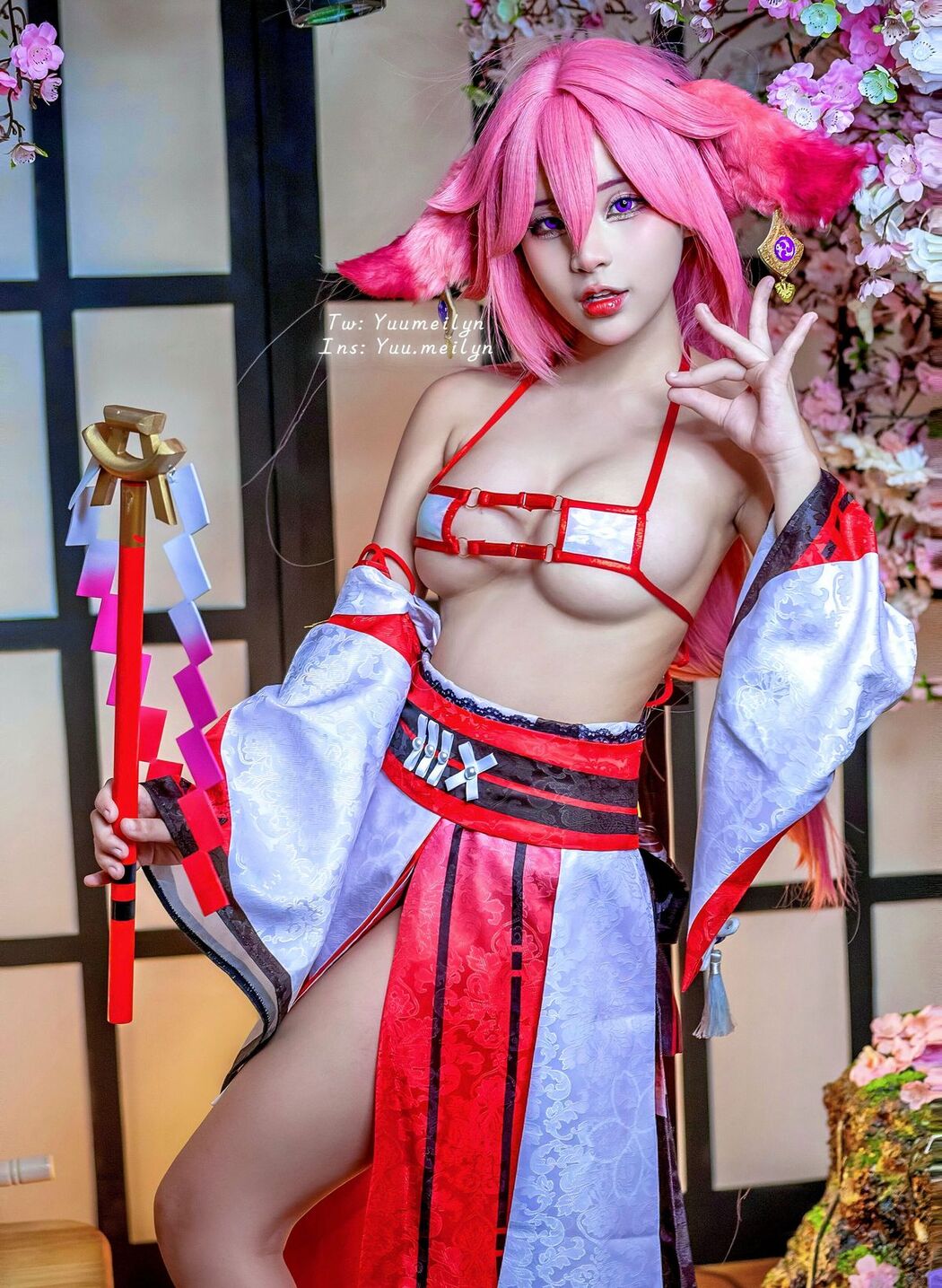 Coser@linhi_cute yuumeilyn &#8211; 八重神子 (54P &#8211; 6V)