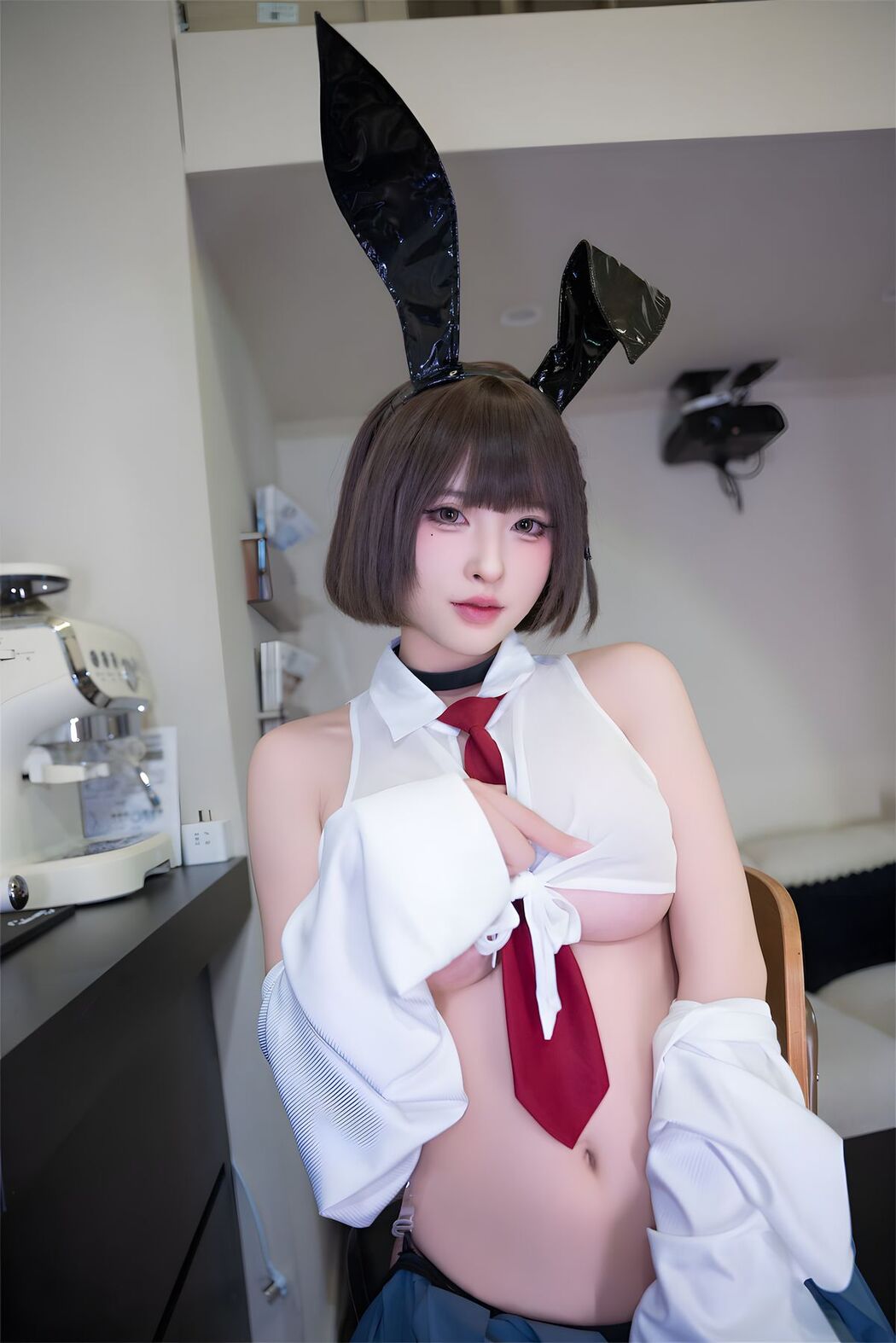 Coser@清水由乃 – JK兔女郎 (60P)