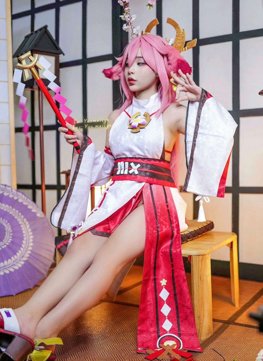 Coser@linhi_cute yuumeilyn – 八重神子 (54P – 6V)