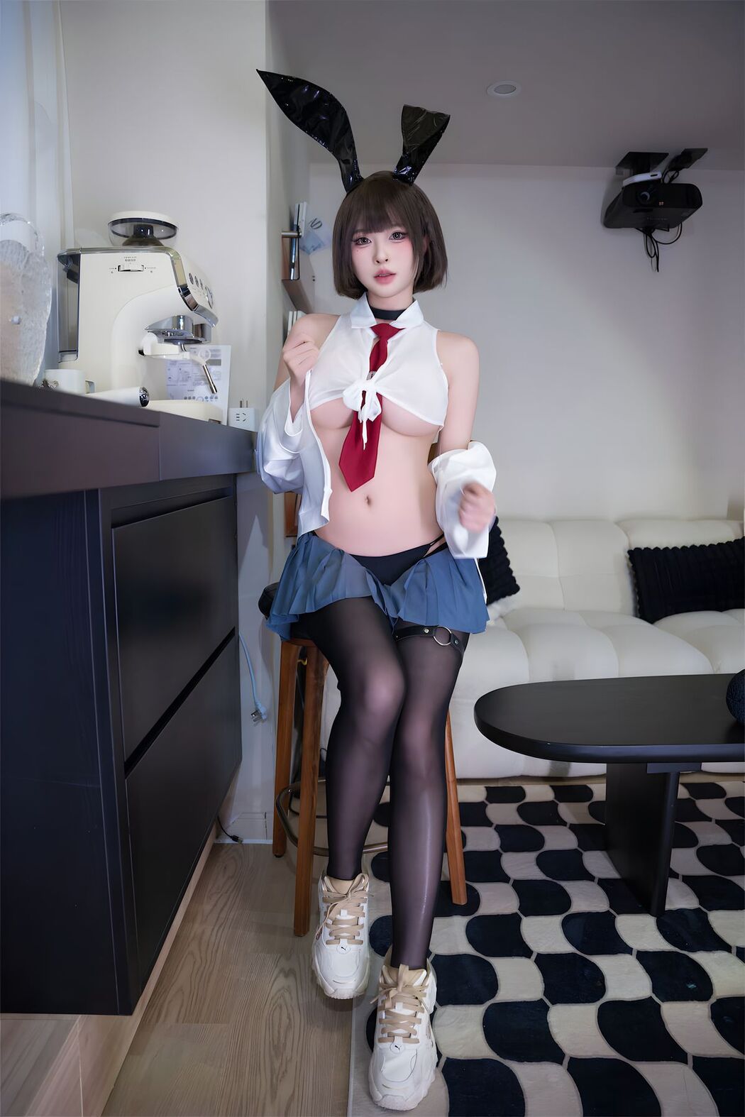 Coser@清水由乃 – JK兔女郎 (60P)