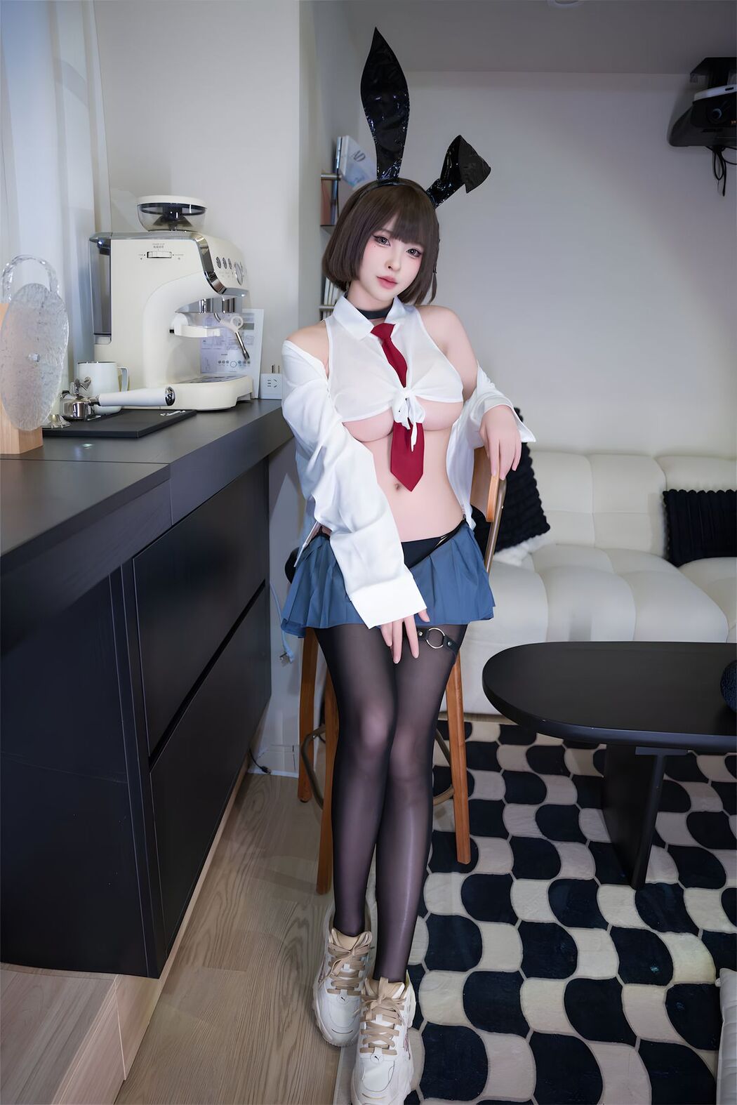 Coser@清水由乃 – JK兔女郎 (60P)