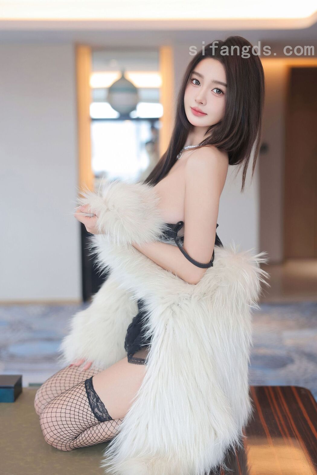 XR Uncensored Candy Tang Tang Candy糖糖 – R18 秀人网模特 黑色情趣内衣福利 Part02 (52P)