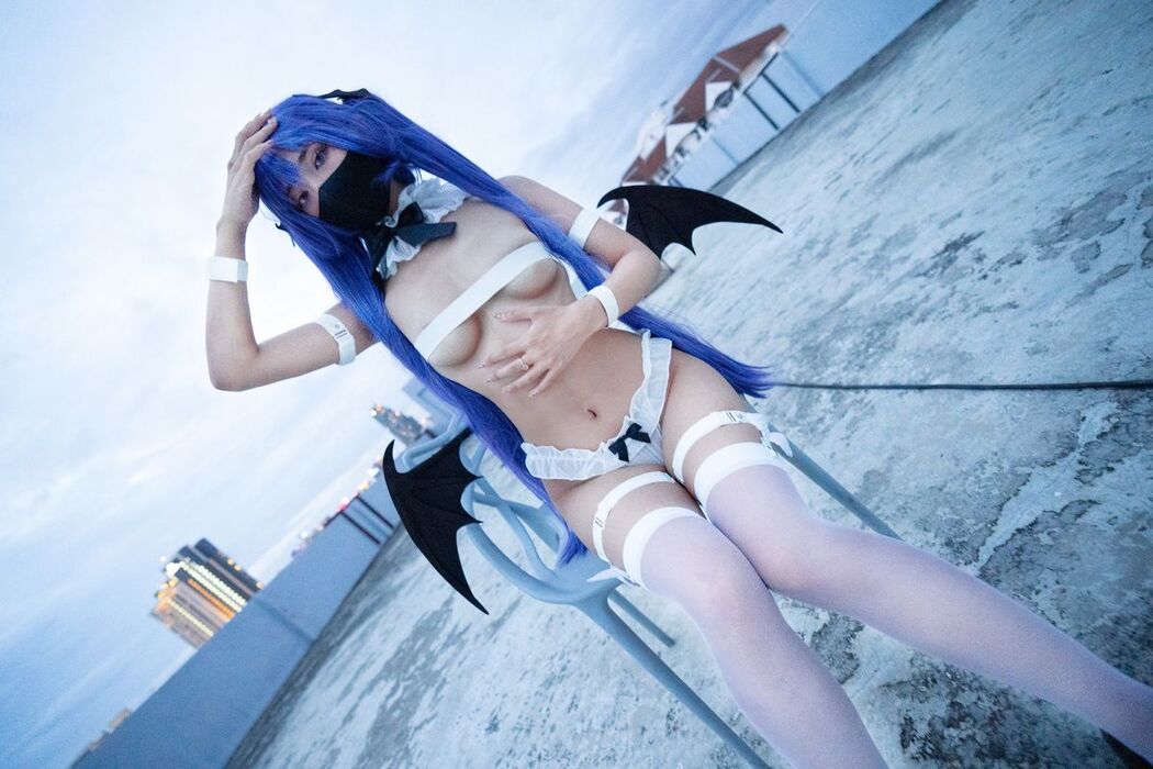 Coser@职业奶妈三水子 – 紫色双马尾魅魔 (49P)