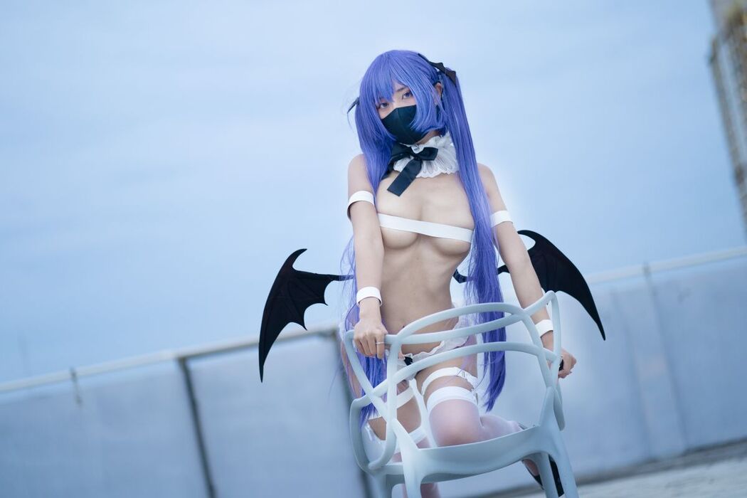 Coser@职业奶妈三水子 &#8211; 紫色双马尾魅魔 (49P)