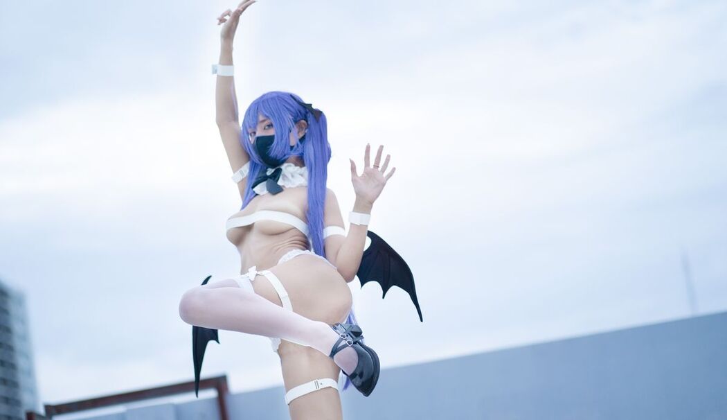 Coser@职业奶妈三水子 – 紫色双马尾魅魔 (49P)
