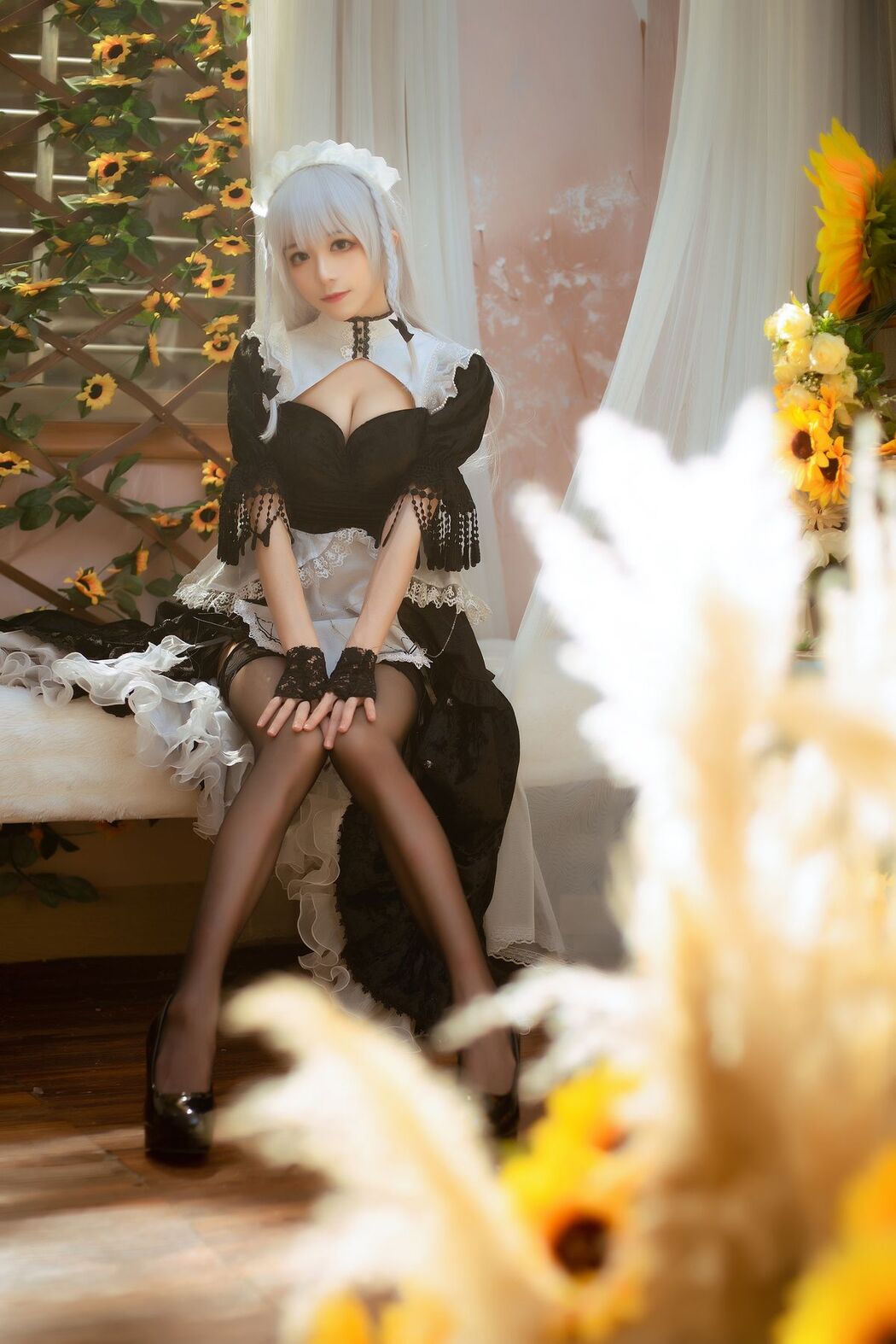 Coser@Tomoyo酱 – 碧蓝 赫敏女仆 (24P)