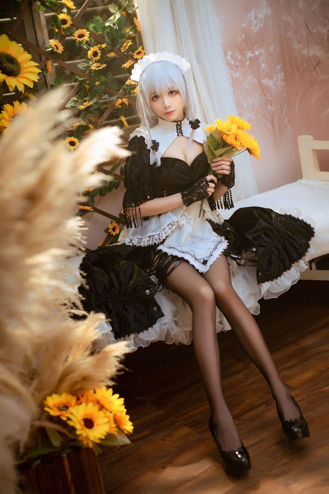 Coser@Tomoyo酱 – 碧蓝 赫敏女仆 (24P)