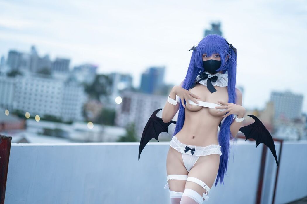 Coser@职业奶妈三水子 &#8211; 紫色双马尾魅魔 (49P)