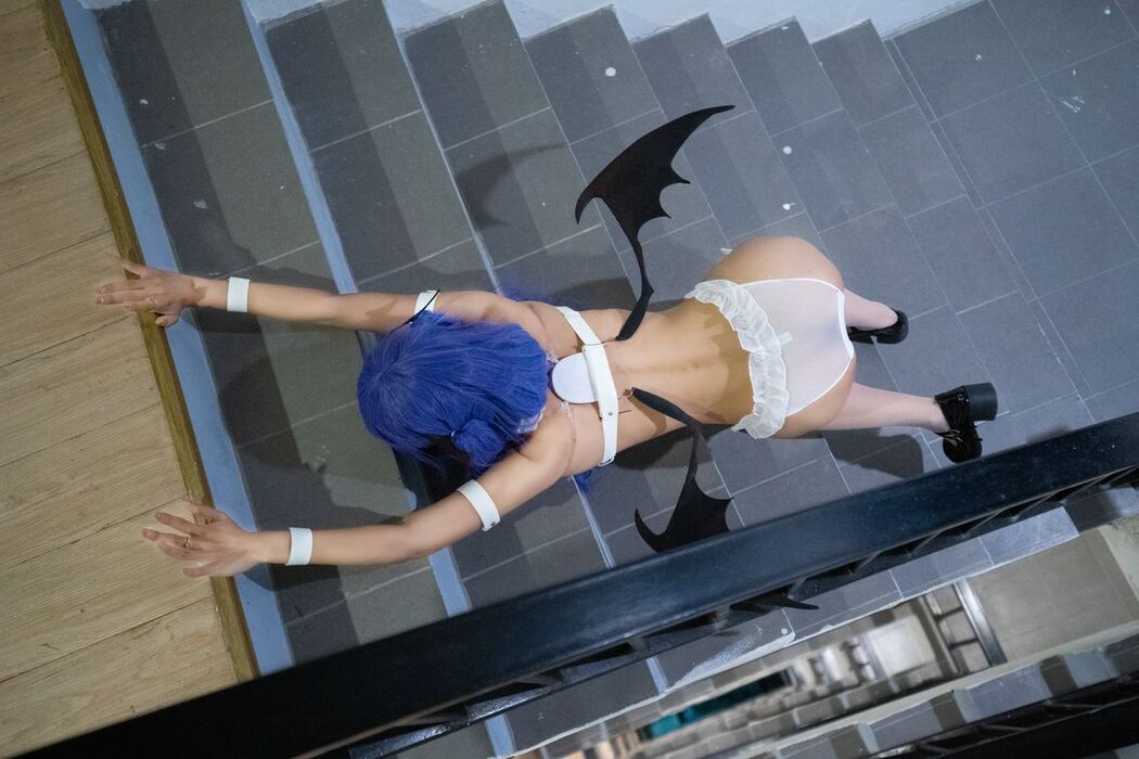 Coser@职业奶妈三水子 – 紫色双马尾魅魔 (49P)