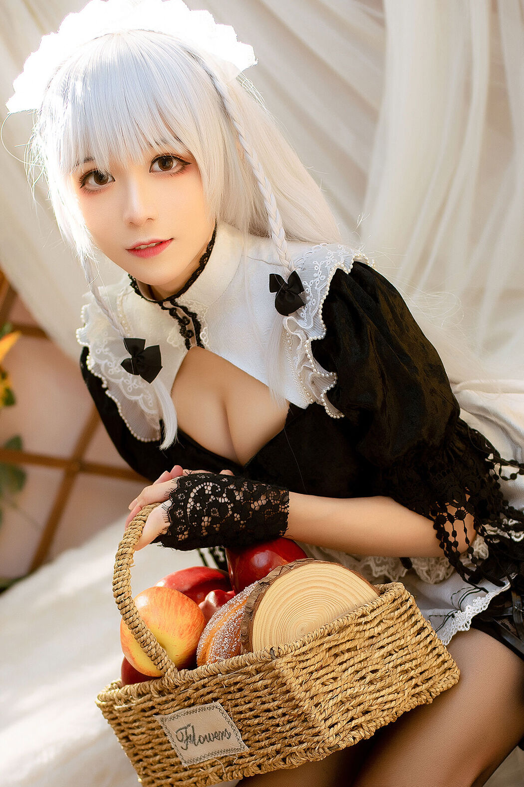 Coser@Tomoyo酱 – 碧蓝 赫敏女仆 (24P) Cover Photo