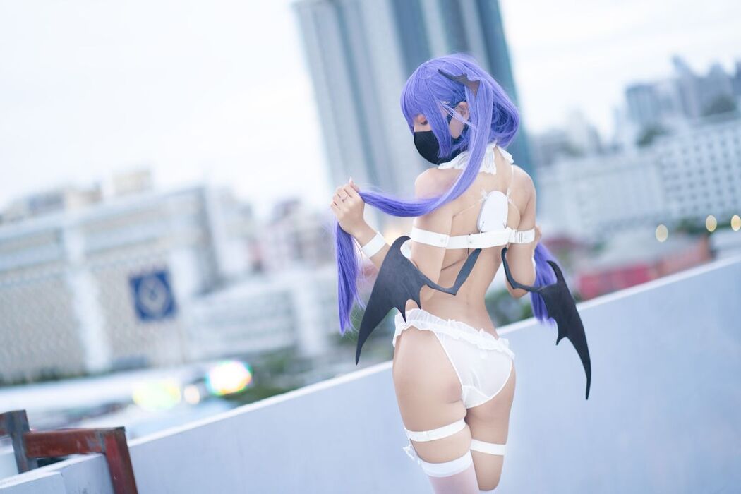 Coser@职业奶妈三水子 &#8211; 紫色双马尾魅魔 (49P)