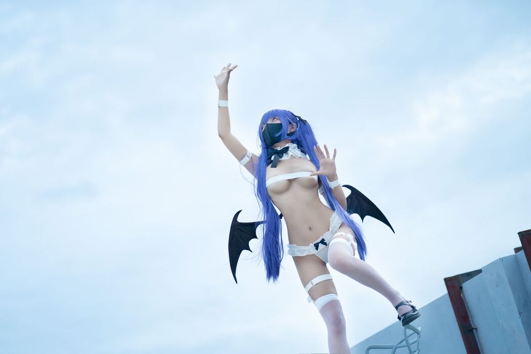 Coser@职业奶妈三水子 &#8211; 紫色双马尾魅魔 (49P)