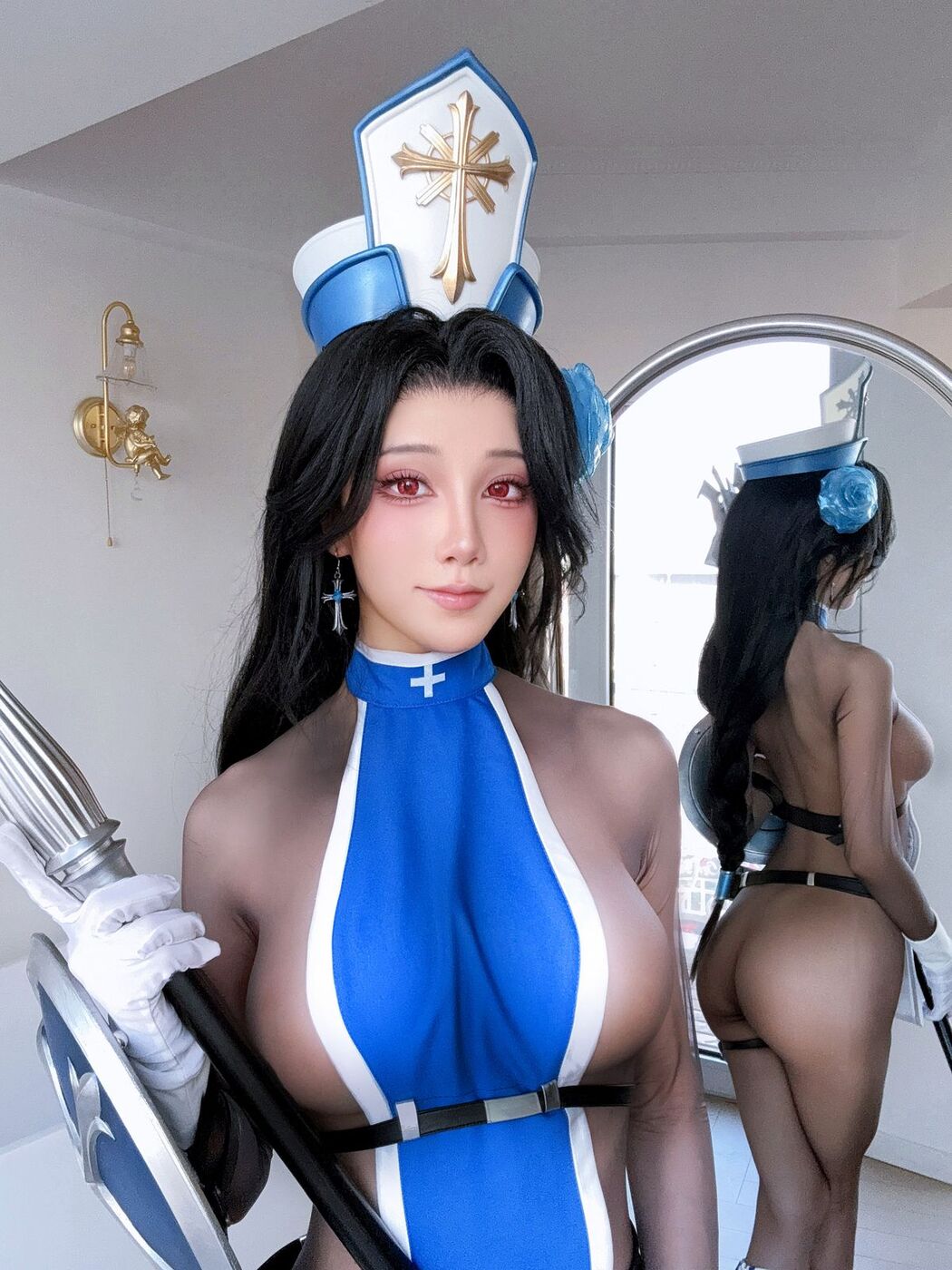 Coser@水淼Aqua – 2月梅登自拍 (31P)