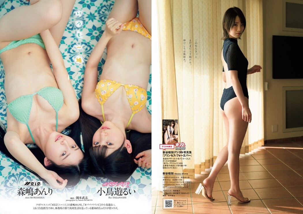 Weekly Playboy 2021 No.14 桃月なしこ アンジェラ芽衣 黒木ひかり 林ゆめ 我妻ゆりか 新谷姫加 他