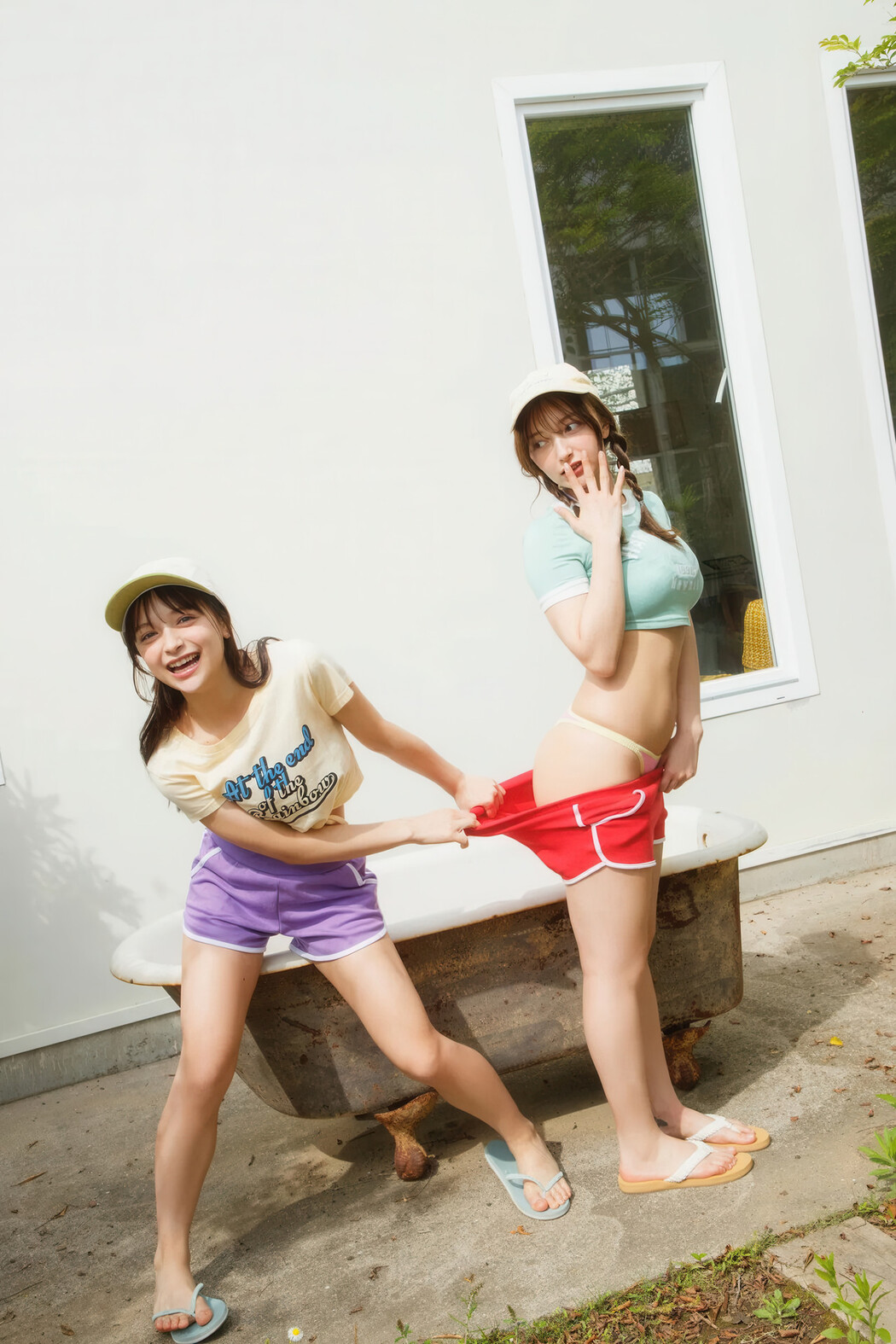 Erika エリカ, Marina Momose 百瀬まりな, FRIDAYデジタル写真集 「マンスリーガール049」 Set.01