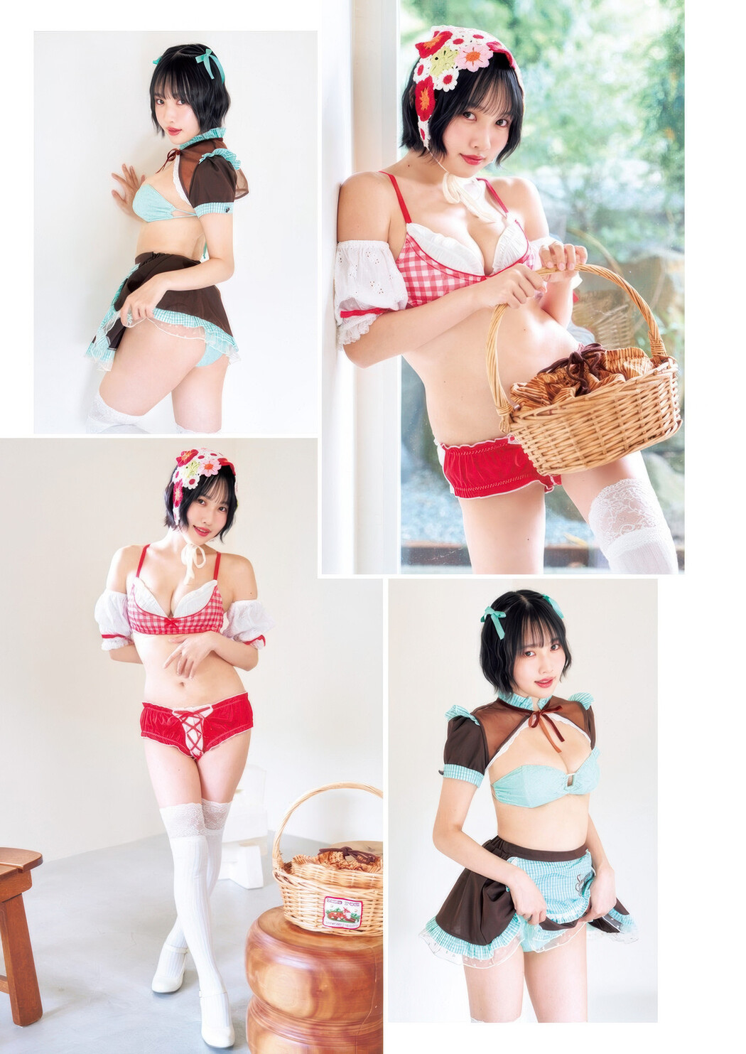 Azusa Ogura 小倉あずさ, Airi Saito 斎藤愛莉, Young Jump 2025 No.34 (ヤングジャンプ 2025年34号)