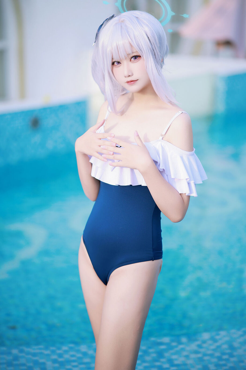 Coser@lunananya – 宫子泳装 (21P) Cover Photo