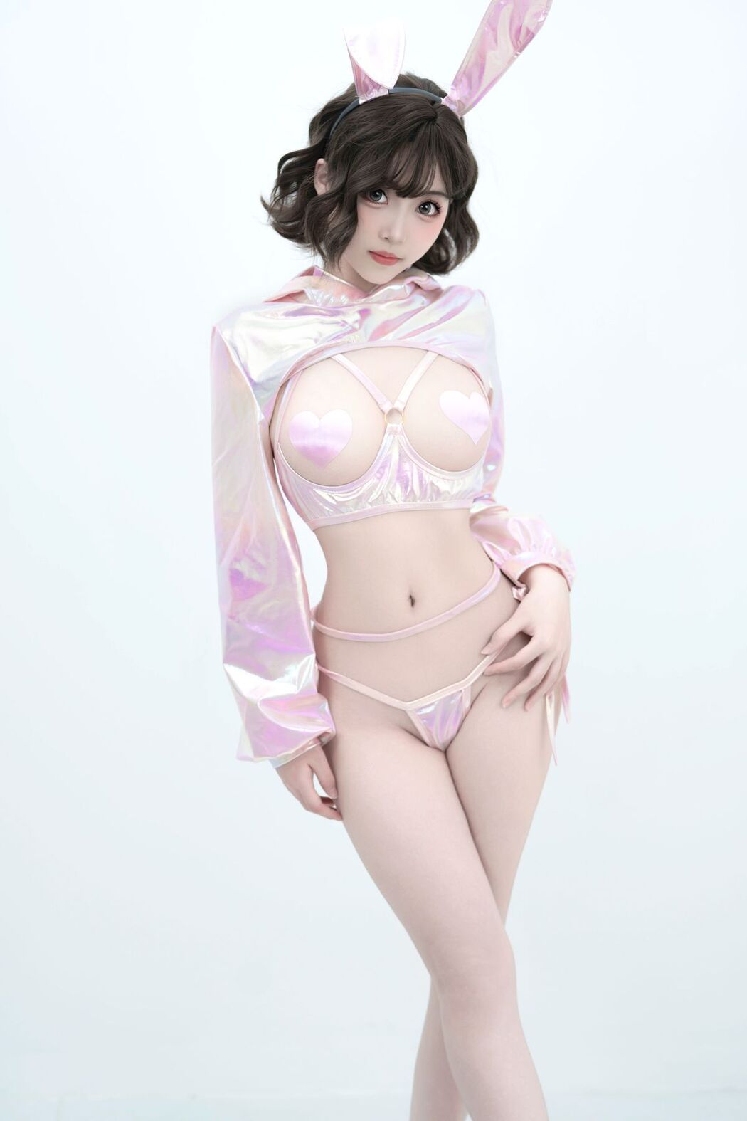 Coser@Bangni邦尼 – 粉色兔兔 Part1 (52P)