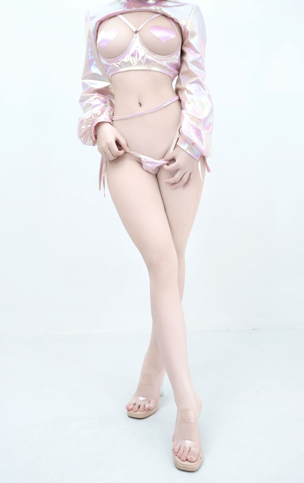 Coser@Bangni邦尼 – 粉色兔兔 Part2 (52P)