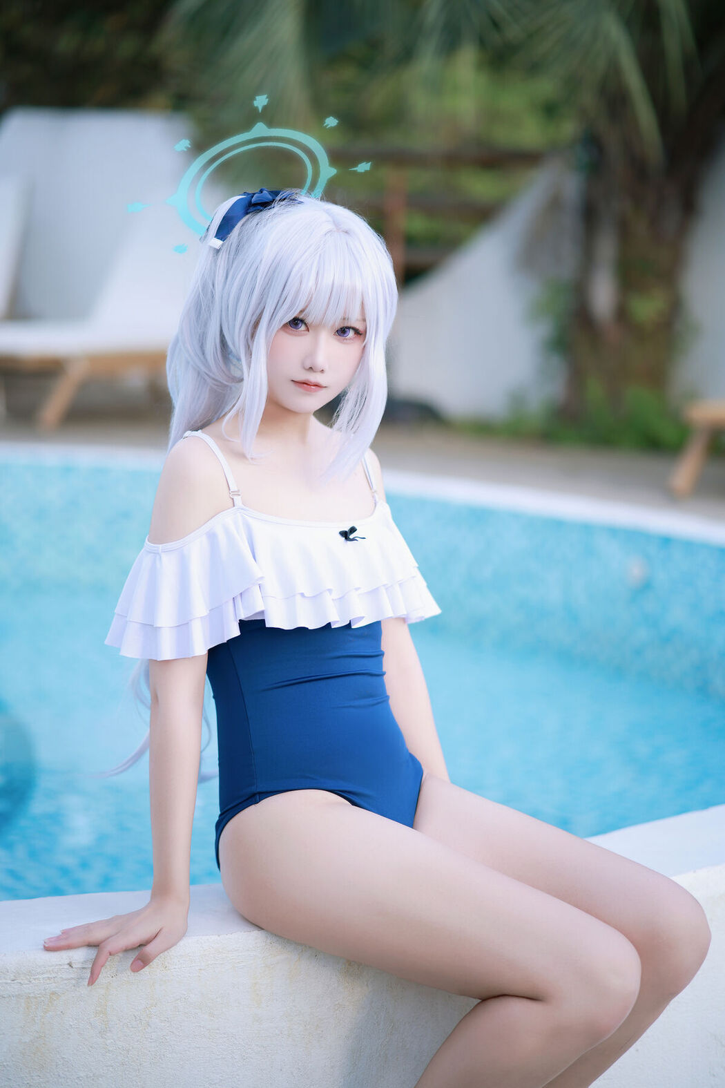 Coser@lunananya – 宫子泳装 (21P)