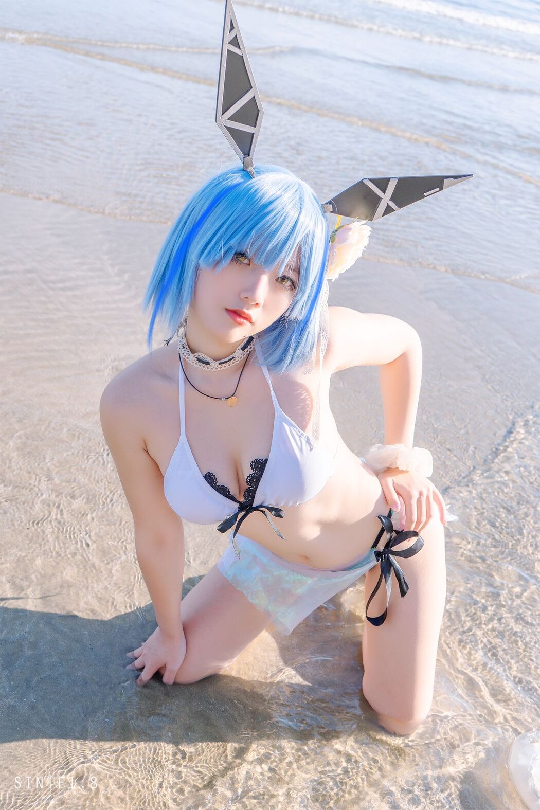 Coser@Messie Huang – Gascogne Swimsuit (21P)