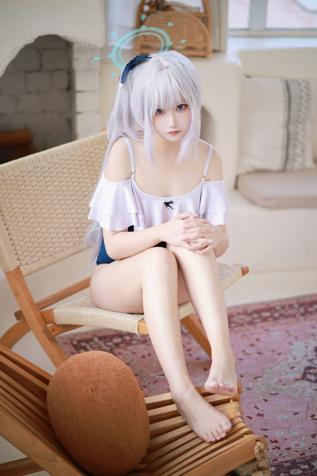 Coser@lunananya – 宫子泳装 (21P)