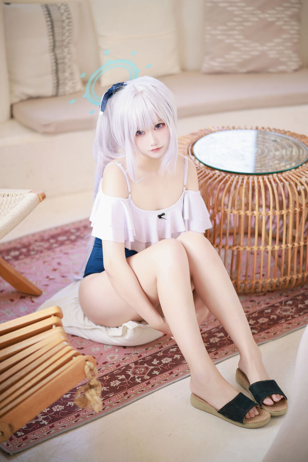 Coser@lunananya – 宫子泳装 (21P)