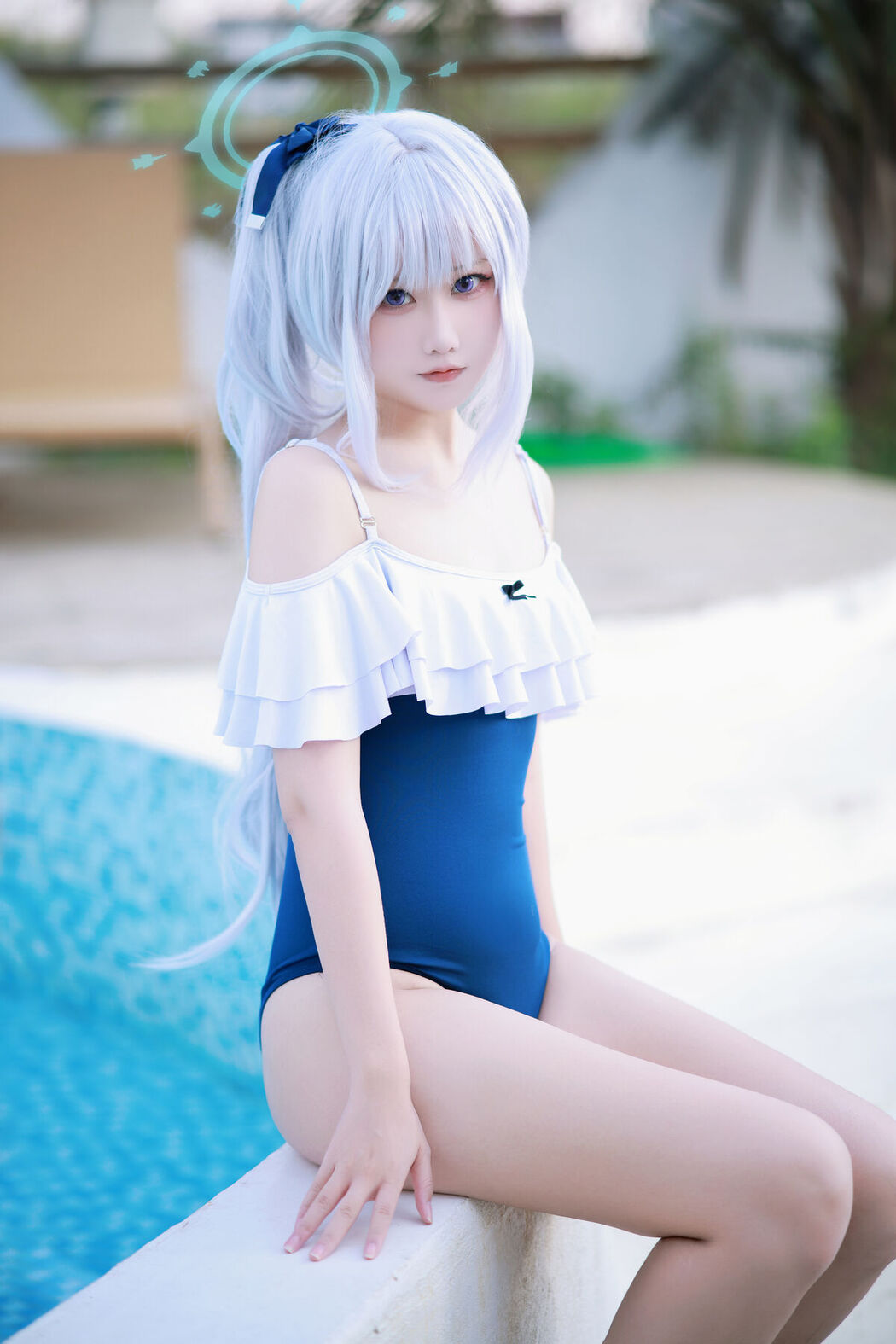 Coser@lunananya – 宫子泳装 (21P)