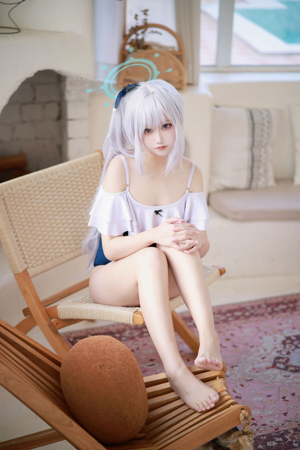 Coser@lunananya – 宫子泳装 (21P)