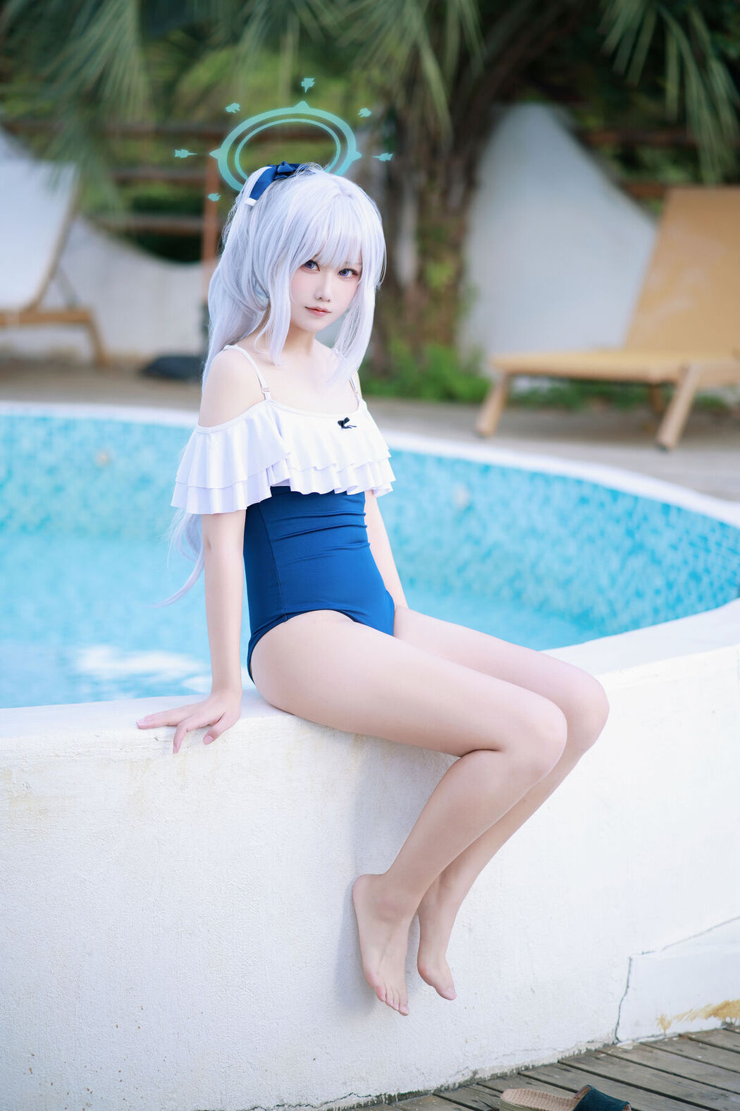 Coser@lunananya – 宫子泳装 (21P)