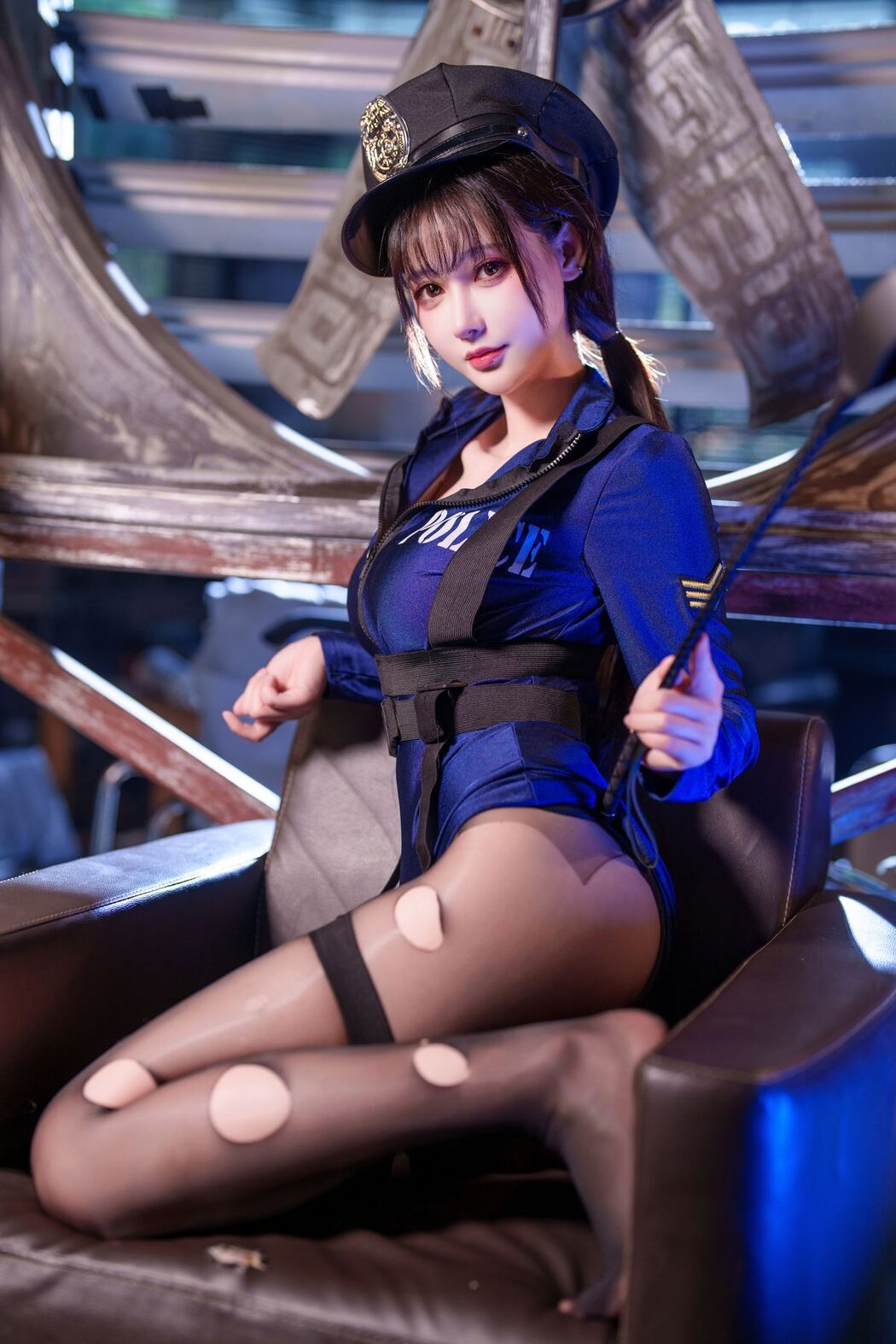 Coser@羽生三未 – 纯狱之风女警 (32P)