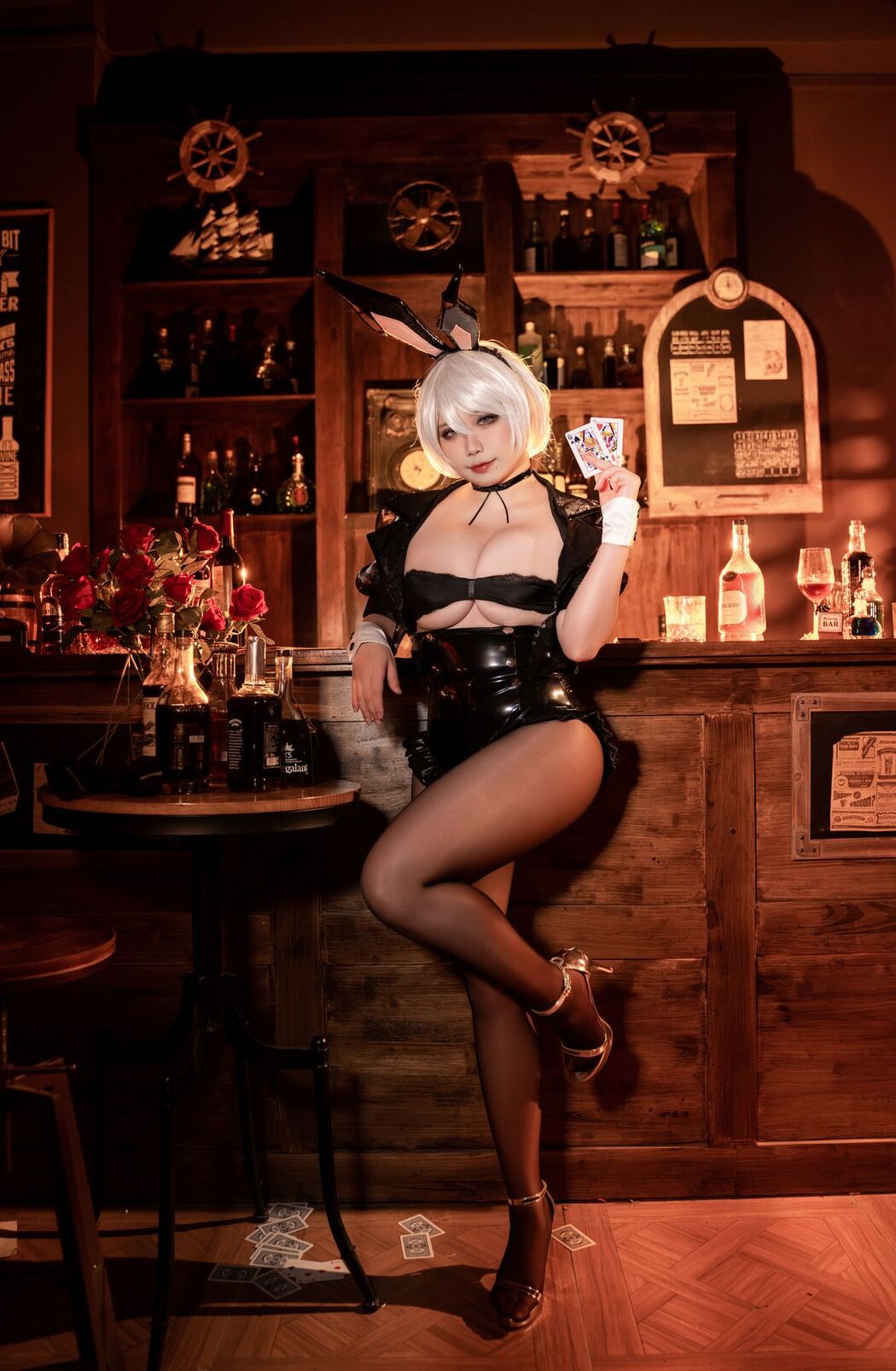 Coser@贞子蜜桃 &#8211; 2B兔女郎 (63P &#8211; 1V)