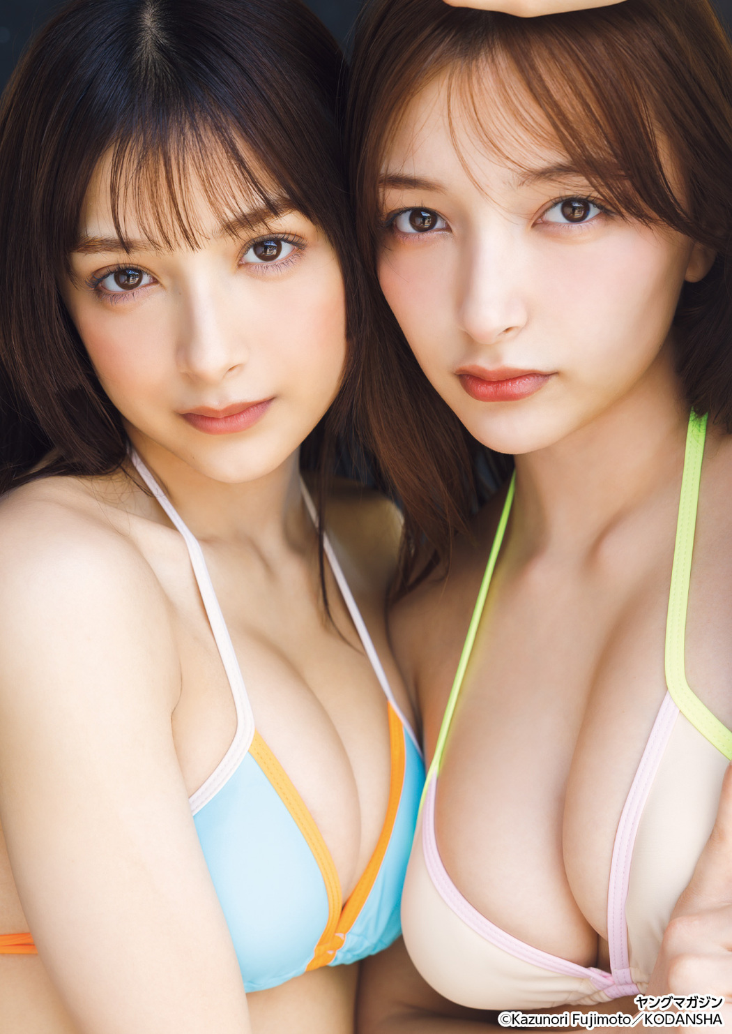 Erika エリカ, Marina Momose 百瀬まりな, Young Magazine 2025 No.35 (ヤングマガジン 2025年35号)