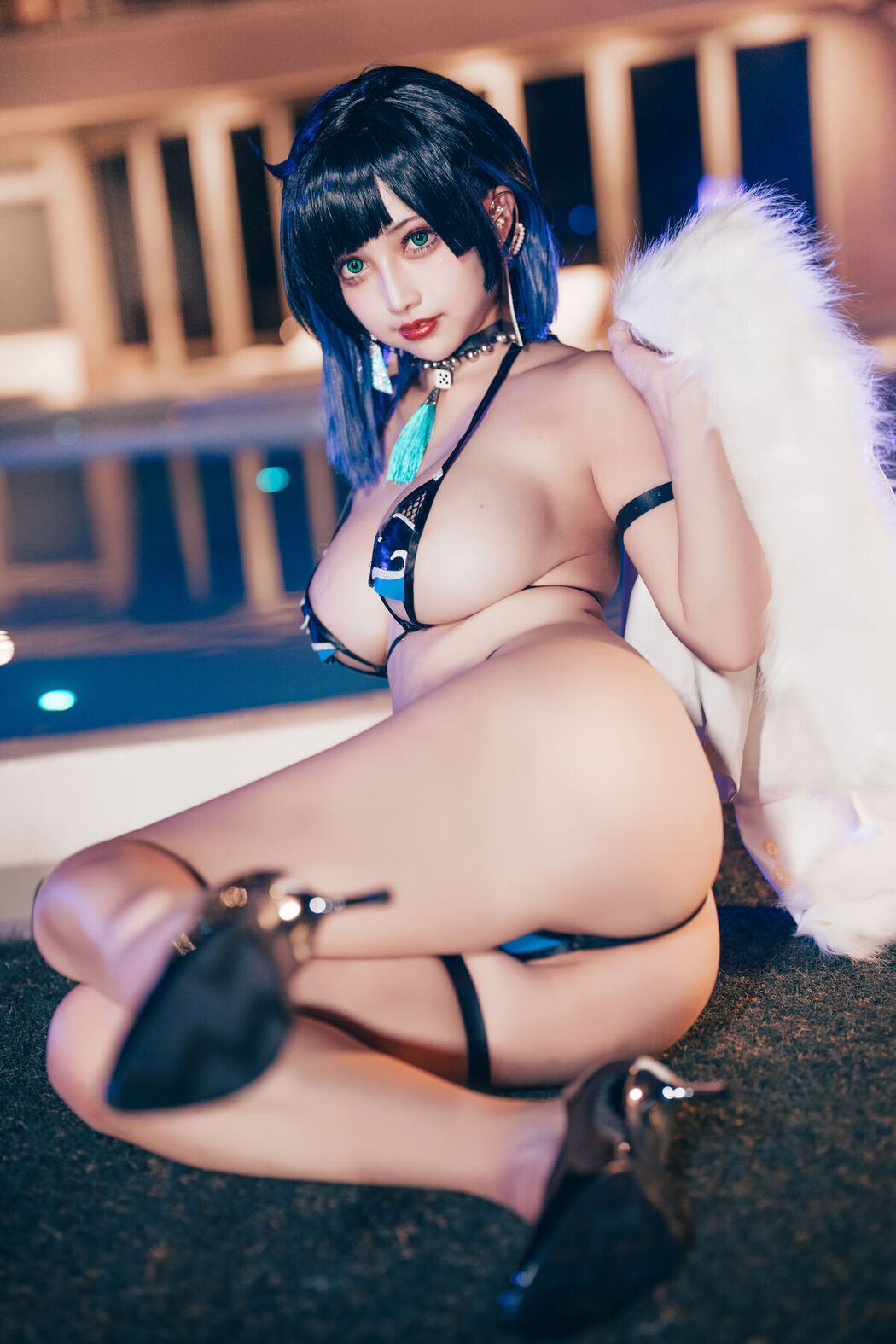 Coser@沖田凜花Rinka – 原神 – 夜兰 (32P)