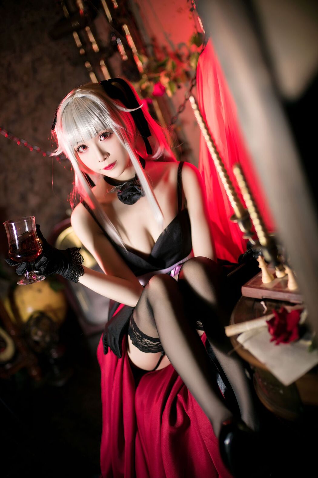 Coser@Tomoyo酱 &#8211; 雾枝礼服And水着 (31P)