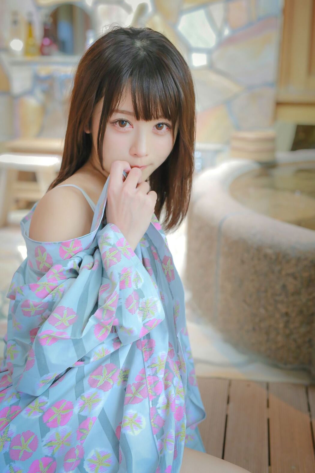 Coser@いくみ 193iKkyu3 &#8211; Ikumi いくみ Ikumi to Onsen いくみと温泉 Part3 (51P)