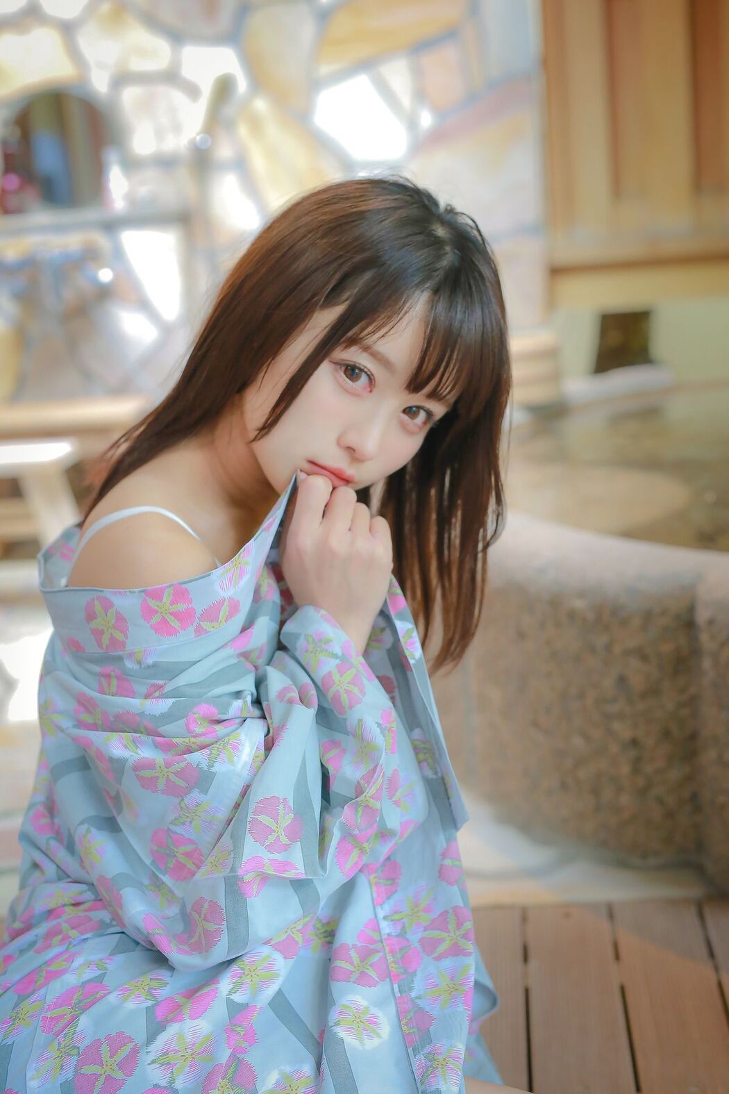 Coser@いくみ 193iKkyu3 &#8211; Ikumi いくみ Ikumi to Onsen いくみと温泉 Part3 (51P)