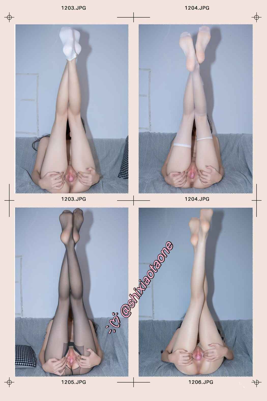 Coser@shixiaotaone &#8211; 精致丝控小公主 X网红福利合集 Part08 (49P)