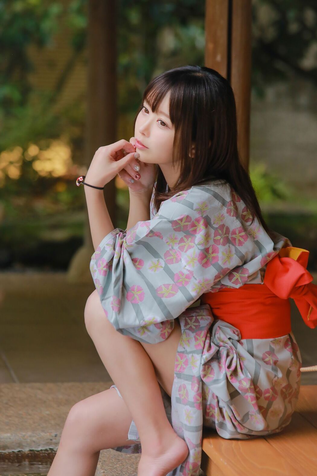Coser@いくみ 193iKkyu3 &#8211; Ikumi いくみ Ikumi to Onsen いくみと温泉 Part2 (52P)