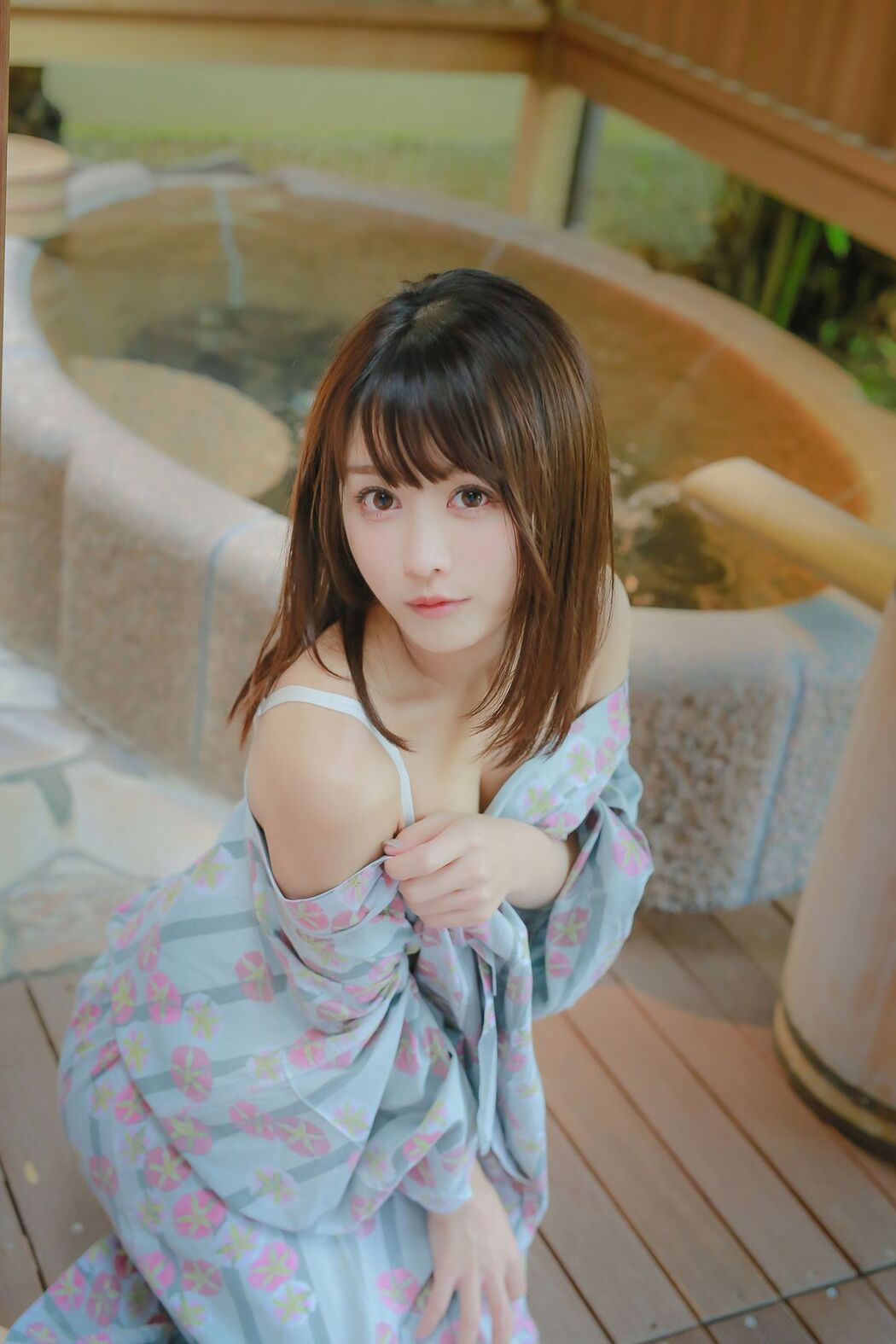 Coser@いくみ 193iKkyu3 &#8211; Ikumi いくみ Ikumi to Onsen いくみと温泉 Part3 (51P)