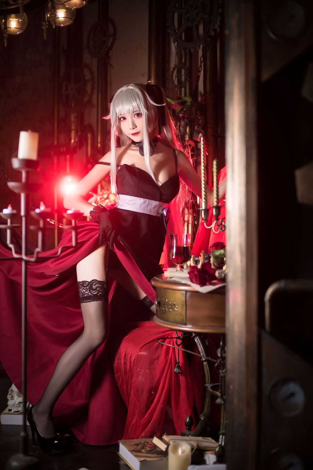 Coser@Tomoyo酱 &#8211; 雾枝礼服And水着 (31P)