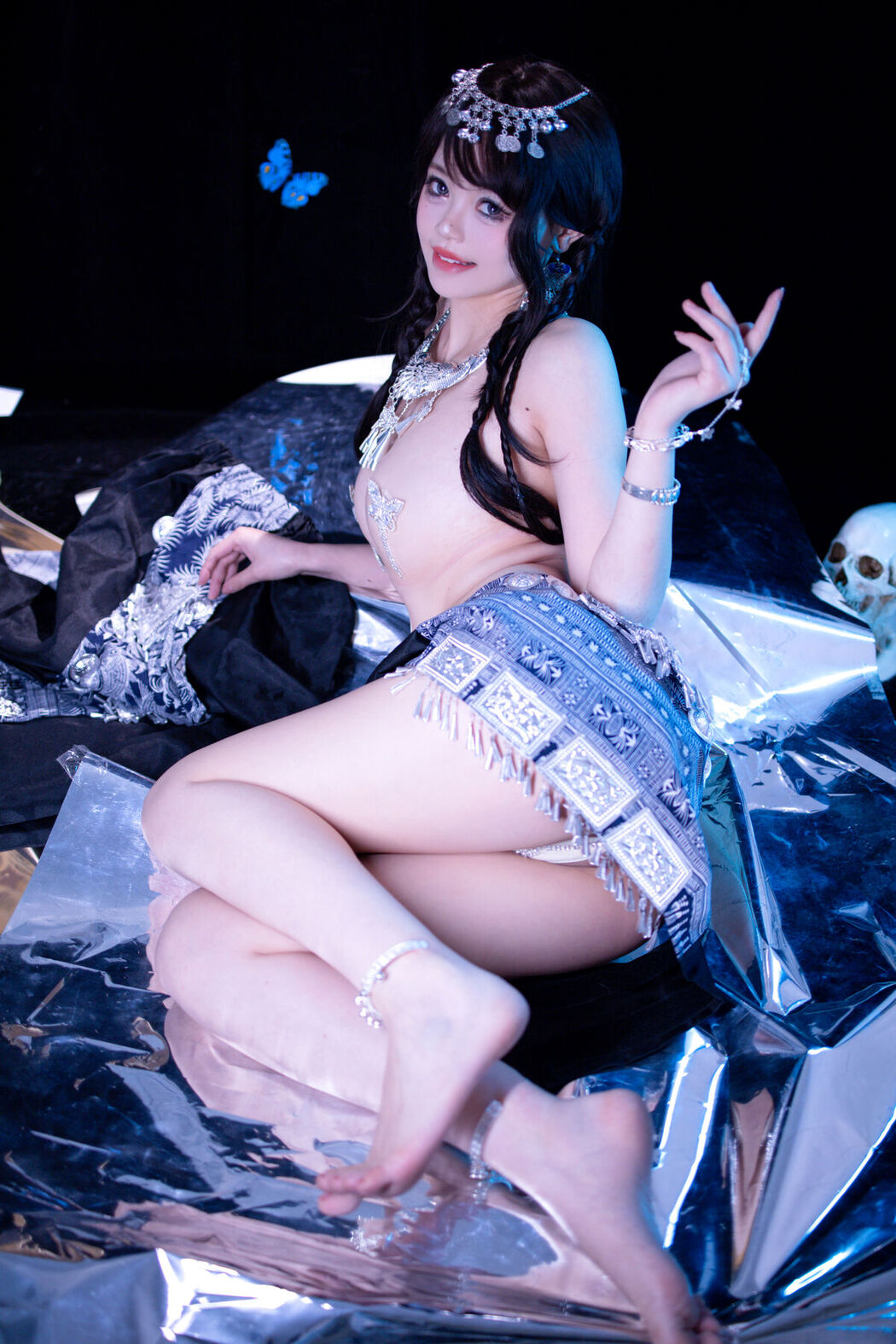Coser@千反田鹿子 &#8211; 苗疆蓝蝶 (53P)