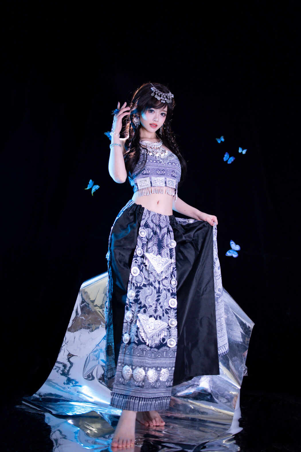 Coser@千反田鹿子 &#8211; 苗疆蓝蝶 (53P)
