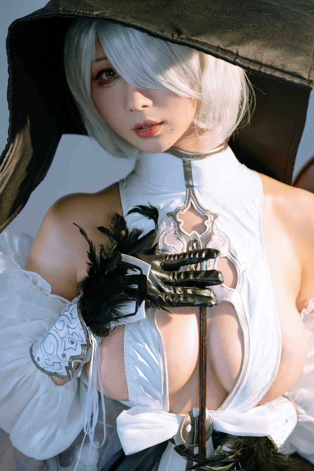 Coser@云溪溪 Yunx1x1 And 奶桃 &#8211; 2B本 YoRHa No.2 Type B 上 Part3 (58P)