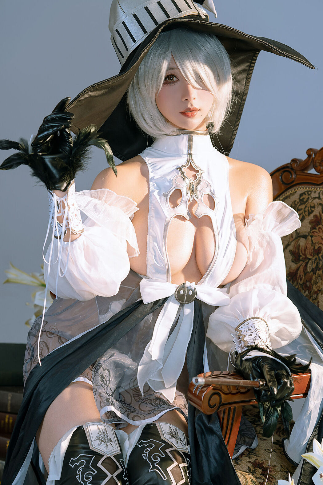 Coser@云溪溪 Yunx1x1 And 奶桃 – 2B本 YoRHa No.2 Type B 上 Part3 (58P) Cover Photo